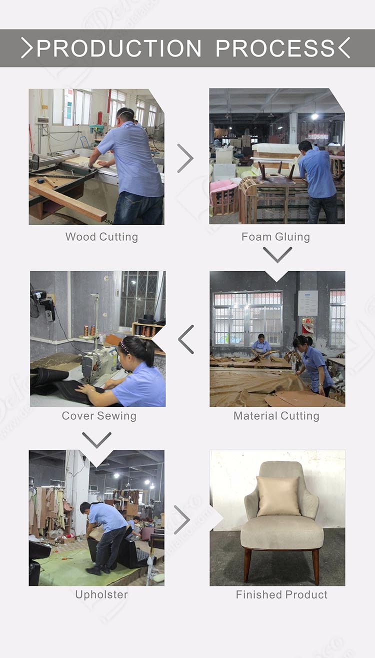 Wing Single Lounge Wood Leg Wing Solid Wood Leg Chair for Living Room