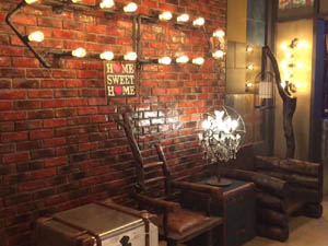 Original Ecological Solid Wood Pole Lighting