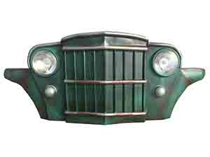 Wall Decor Lighting in Car Model