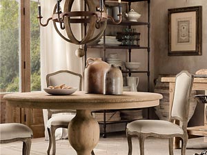 Wine Barrel Chandelier