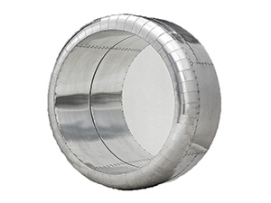 Aircraft Wall Round Mirror