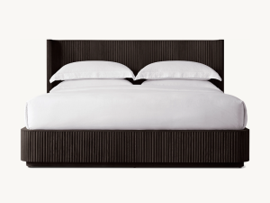 Postmodernism Soft Bed;European Oak Wooden Bed;Byron King Bed