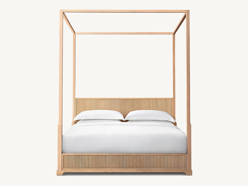 Wood Bed; Modern Bed;Brown Bed
