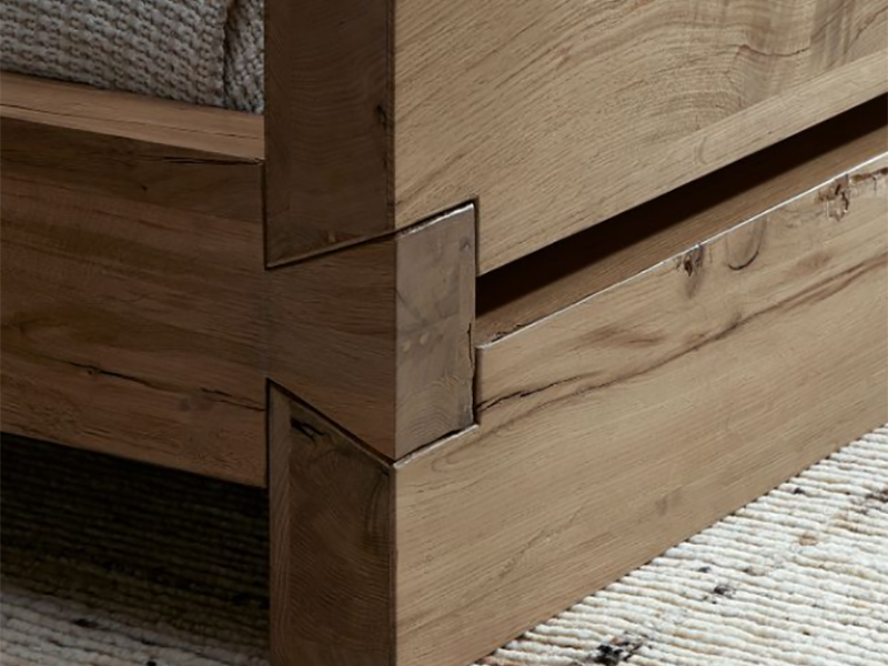 Wood bed;modern bed;minimalist design