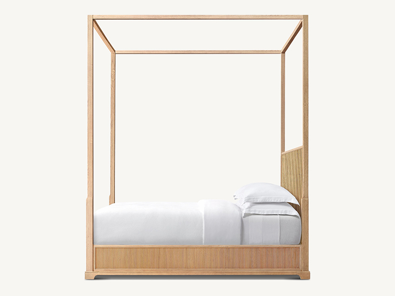 Wood Bed; Modern Bed;Brown Bed
