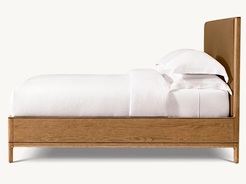 PANEL BED,BED,WOOD BED