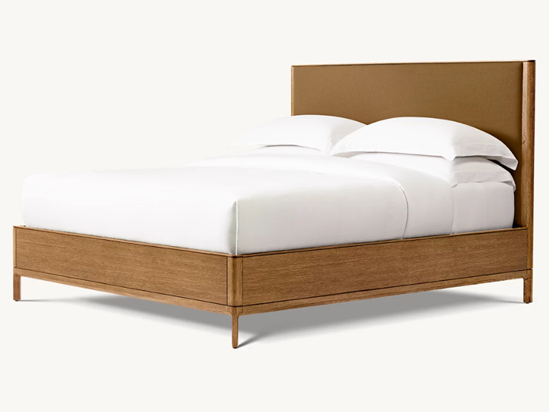 PANEL BED,BED,WOOD BED