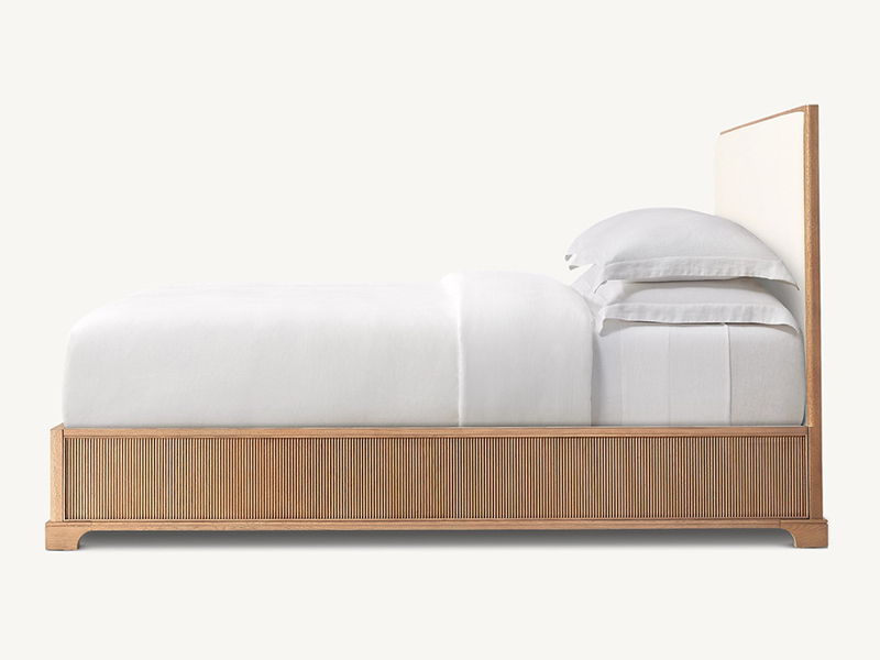 Wood Bed; Modern Bed;Brown Bed