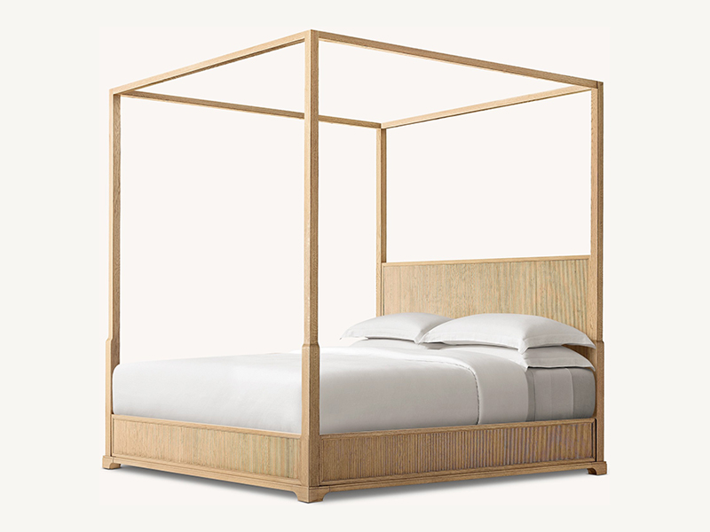 Wood Bed; Modern Bed;Brown Bed