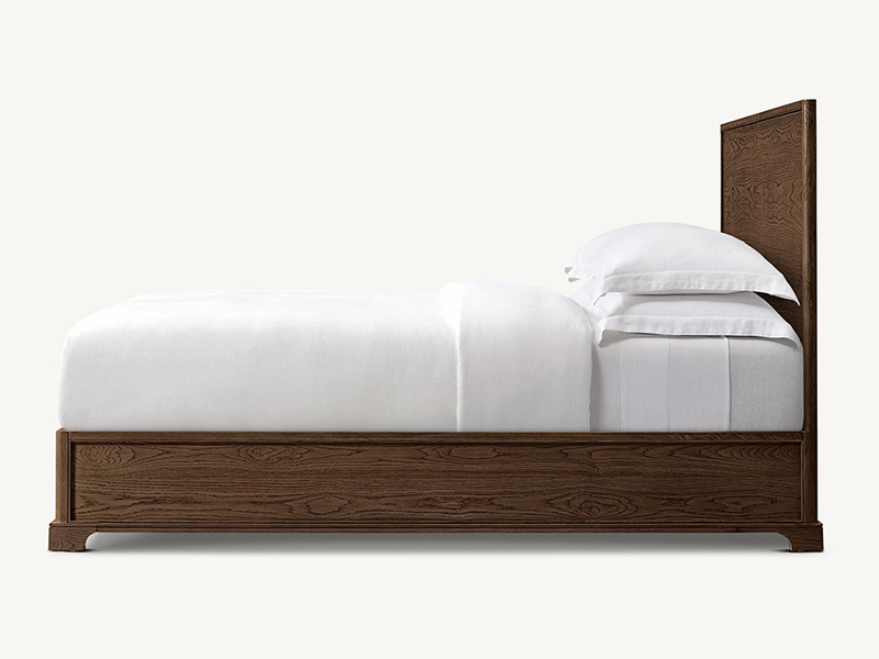 Wood Bed; Modern Bed;Brown Bed