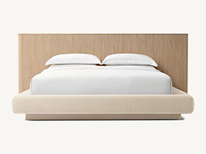 Wood Bed; Modern Bed;Brown Bed