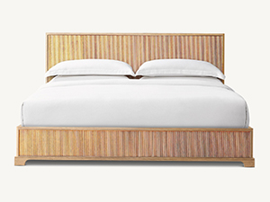 Wood Bed; Modern Bed;Brown Bed