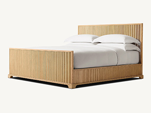 Wood Bed; Modern Bed;Brown Bed