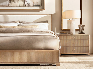 Wood Bed; Modern Bed;Brown Bed