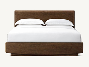 Wood Bed; Modern Bed;Brown Bed