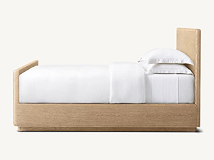 Wood Bed; Modern Bed;Brown Bed