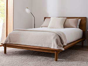 Solid Wood Bed;modern bed