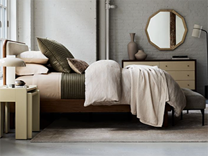 Wood Bed;Solide Wood Bed; modern Bed