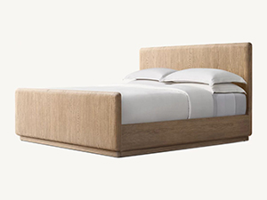 Wood Bed; Modern Bed;Brown Bed