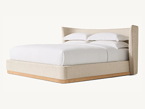 wood bed;modern bed;king size bed