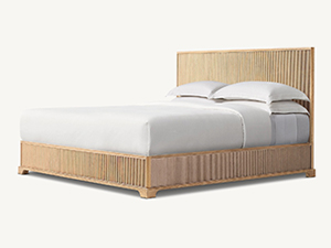 Wood Bed; Modern Bed;Brown Bed