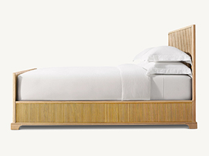 Wood Bed; Modern Bed;Brown Bed