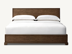 Wood Bed; Modern Bed;Brown Bed