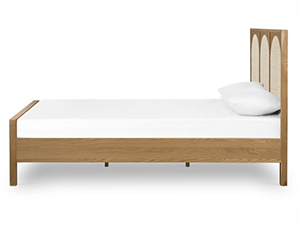 Rattan bed;wood bed ;modern bed