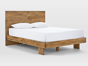 Solid Wood Bed,oak wood bed;modern bed