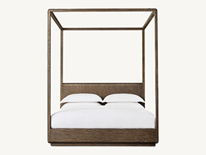 Wood Bed; Modern Bed;Brown Bed