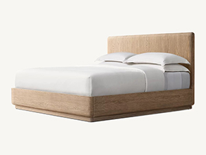 Wood Bed; Modern Bed;Brown Bed