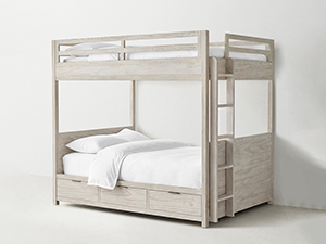 Laguna Storage Bunk Bed;Custom Bunk Bed;Madero Modern Laguna Storage Bunk Bed