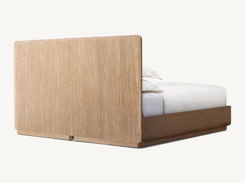 Wood Bed; Modern Bed;Brown Bed