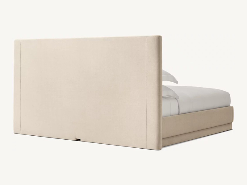 Wood Bed; Modern Bed;Brown Bed