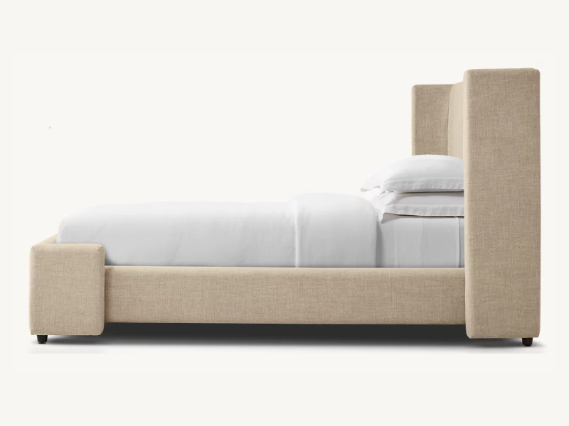 wood bed;modern bed;king size bed