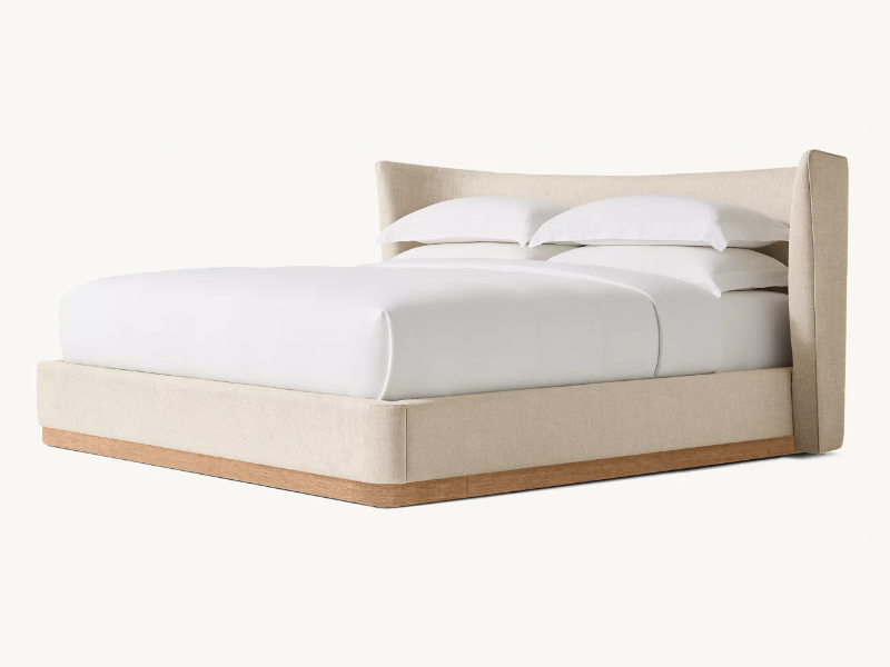 wood bed;modern bed;king size bed