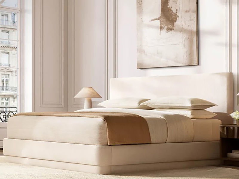 Wood Bed; Modern Bed;Brown Bed