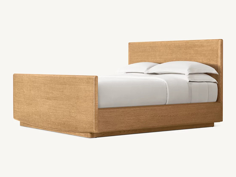 Wood Bed; Modern Bed;Brown Bed