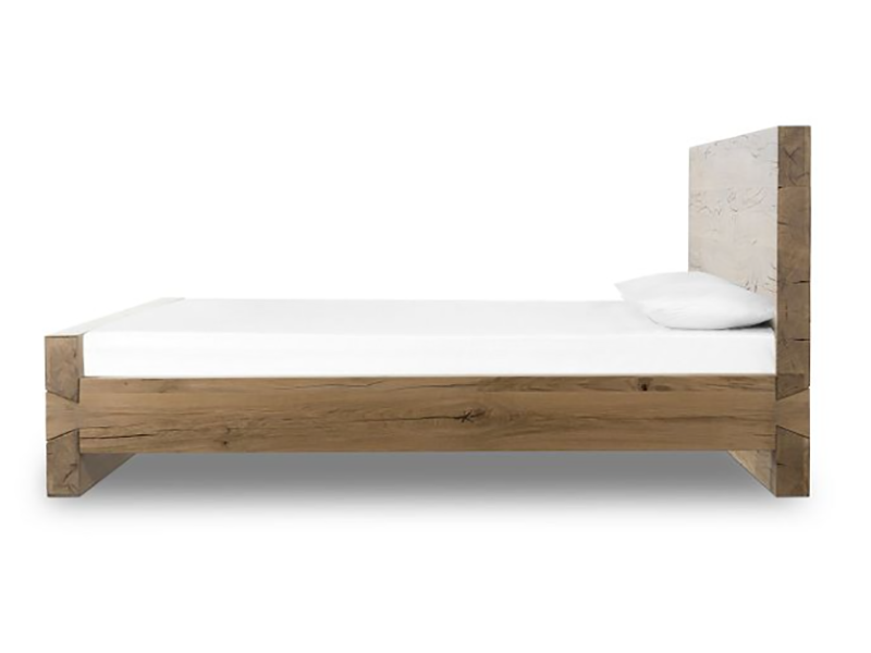 Wood bed;modern bed;minimalist design