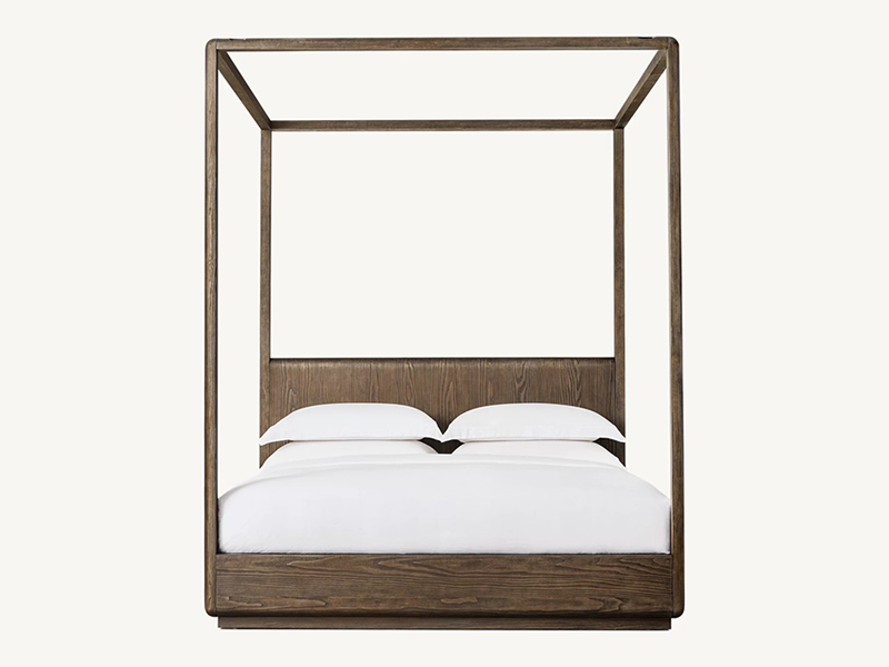 Wood Bed; Modern Bed;Brown Bed