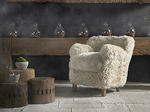 thaddeus chair Oak chair fabric chair