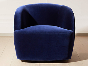 thaddeus chair;accent chair;boucle chair