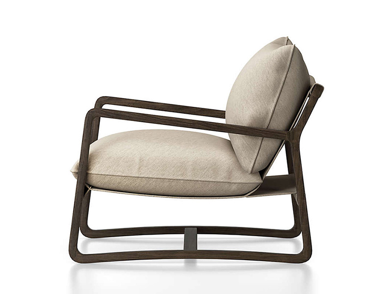 thaddeus chair;accent chair;boucle chair