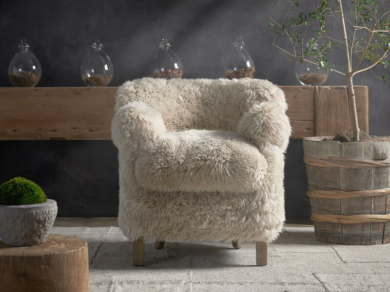 thaddeus chair Oak chair fabric chair