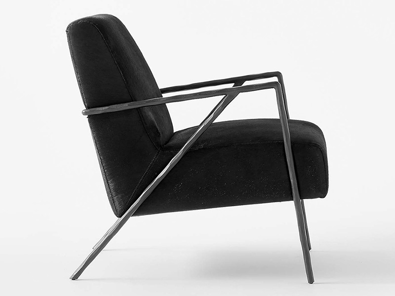 thaddeus chair;accent chair;boucle chair