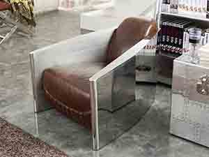 Stainless Steel Tomcat Armchair