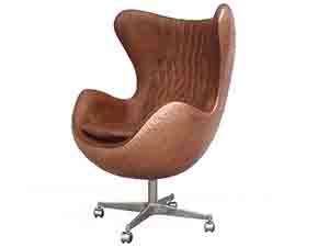 Copper Cover Aviator Egg Chair