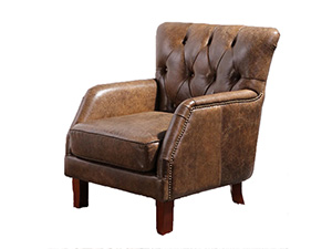 Button Tufted Armchair