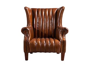 Vintage Wing Back Single Armchair