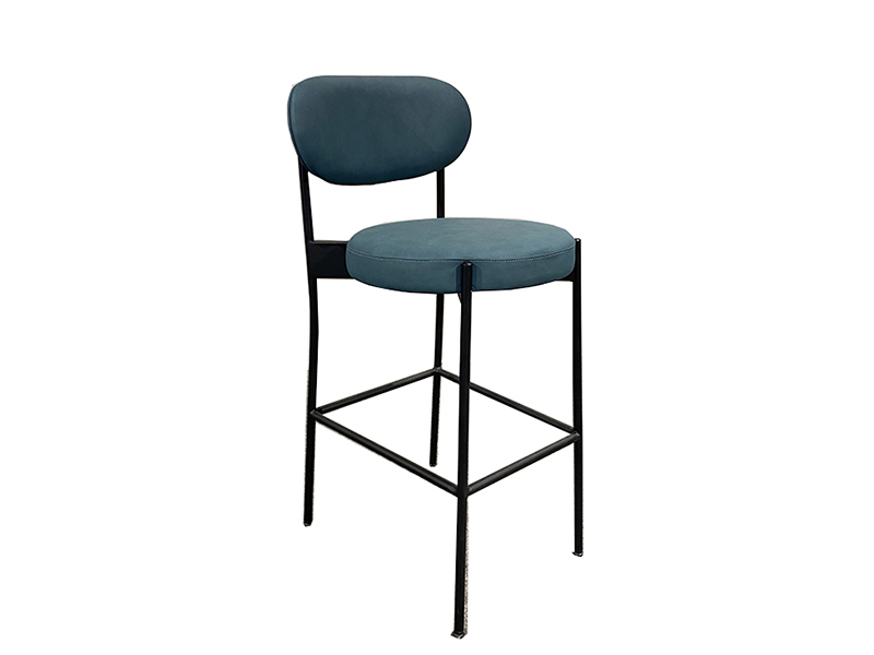 Modern Gold Metal swivel industrial modern bar stool